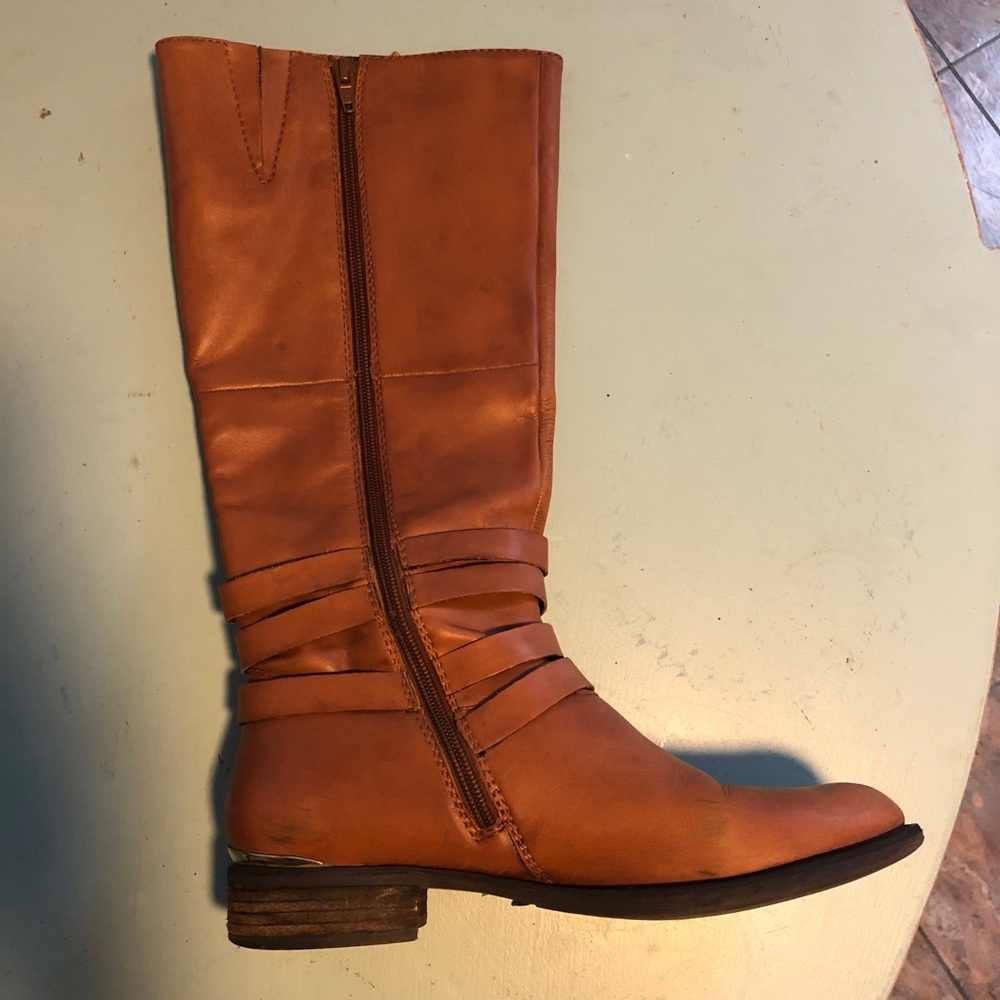 Steve Madden Albany Leather Boots - Picture 3 of 8